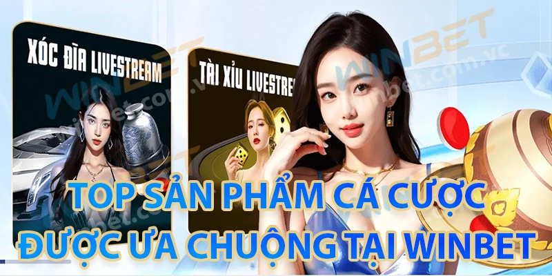 Winbet – Nhà cái Winbet Casino chuẩn quốc tế cho người Việt 24 Top sản phẩm cá cược tại Winbet